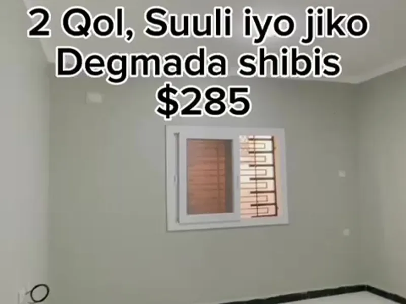 2 Bedroom Apartment in Beexaani, Mogadishu — $285/mo