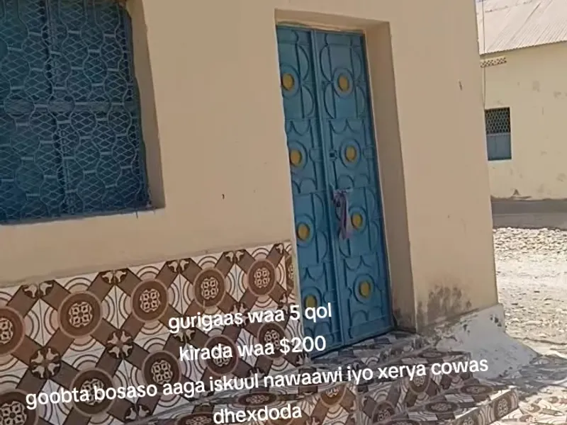 5 Bedroom Villa in Nawawi School, Bosaso — $200/mo