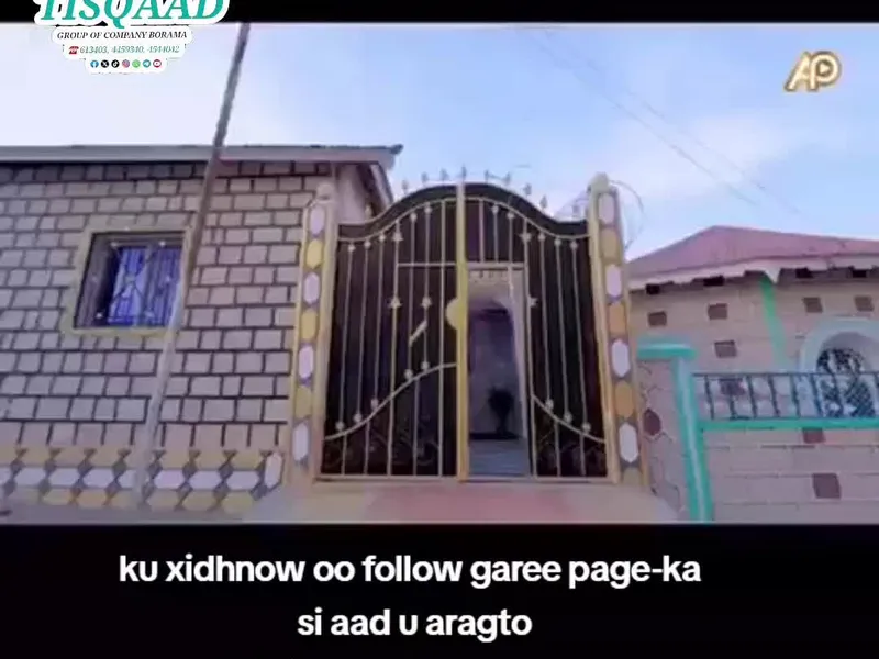 3 Bedroom Villa in Sheekh cali, Borama — $400/mo