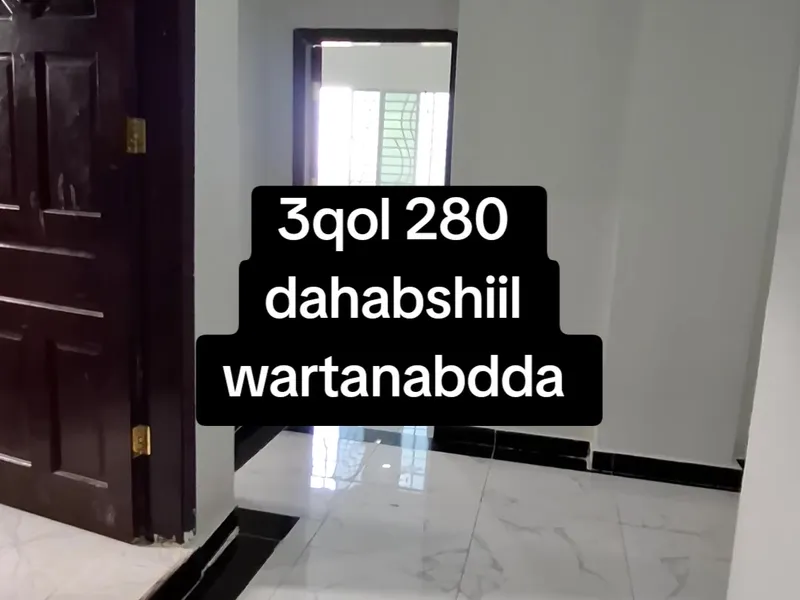 3 Bedroom Apartment in Dahabshiil, Mogadishu — $280/mo
