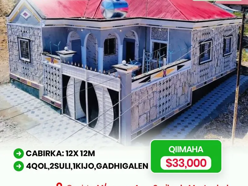 4 Bedroom Villa in Mohamed Mooge, Hargeisa — $33,000