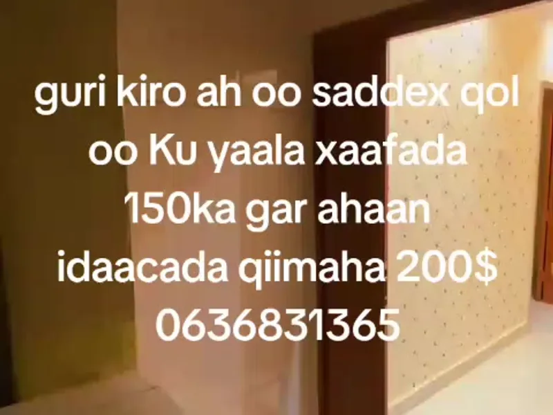 3 Bedroom Villa in Idaacada, Hargeisa — $200/mo