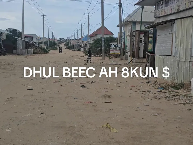Land in Gubta, Mogadishu — $800