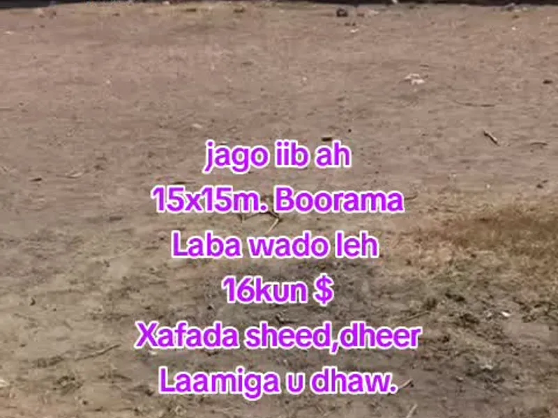 Land in Sheed dheer, Borama — $16,000