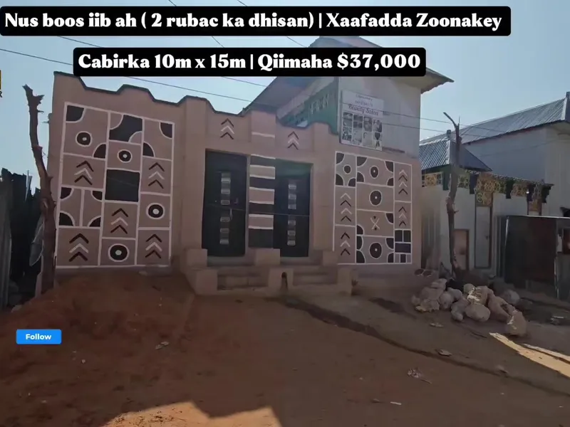 5 Bedroom House in Zona Key, Mogadishu — $37,000