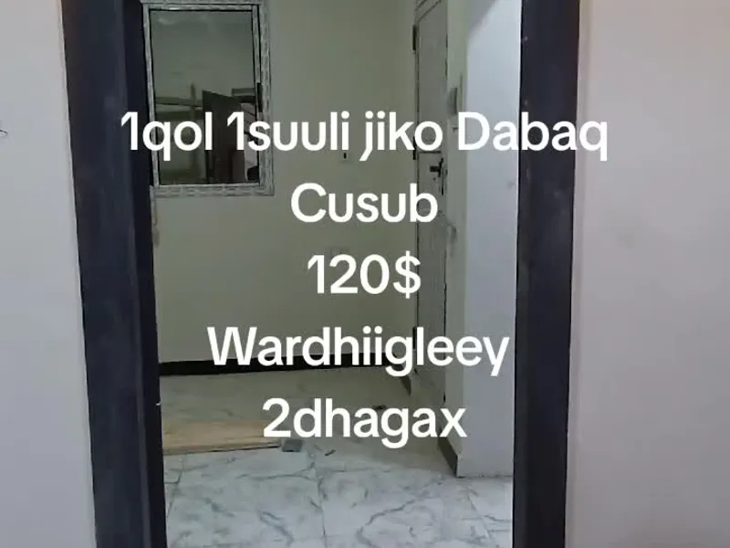 1 Bedroom Apartment in 2 dhagax, Mogadishu — $120/mo