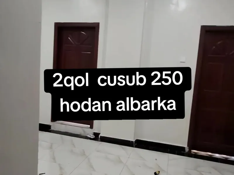 2 Bedroom Apartment in Albarako, Mogadishu — $250/mo