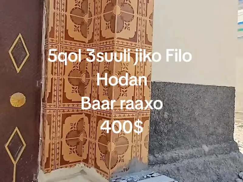 5 Bedroom Villa in Baar Raaxo, Mogadishu — $400/mo