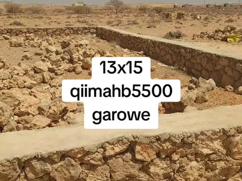 Land in Aga Warsame Garweyne, Garoowe — $5,500
