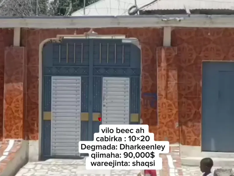 Land in Dharkenley, Mogadishu — $90,000