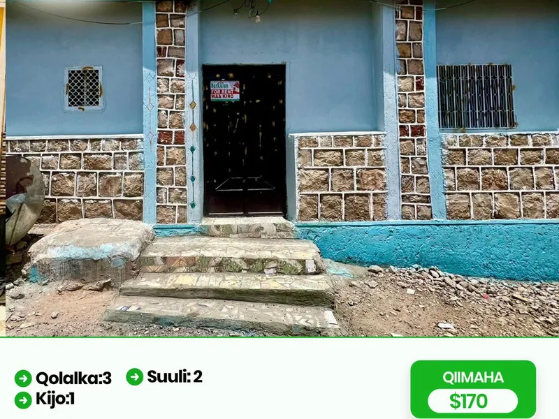 3 Bedroom Villa in Jameecada, Hargeisa — $170/mo