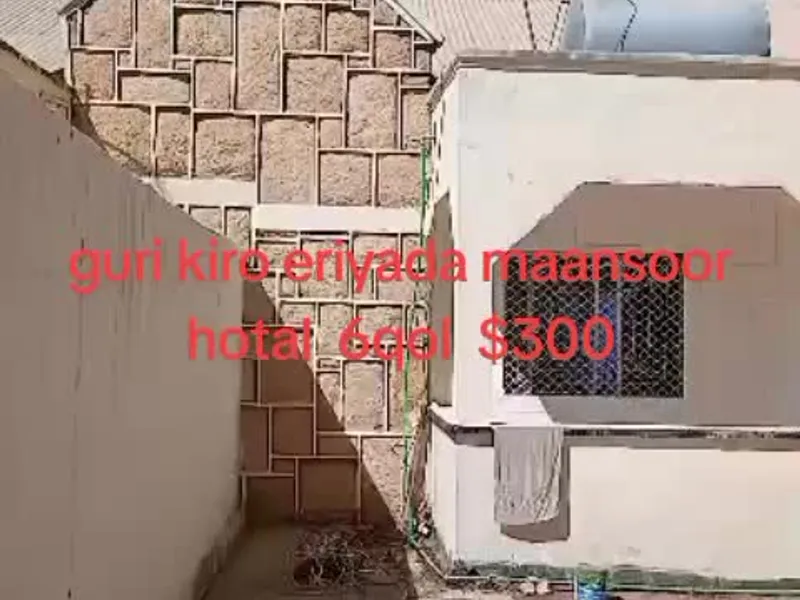 6 Bedroom Villa in Maan Soor, Hargeisa — $300/mo