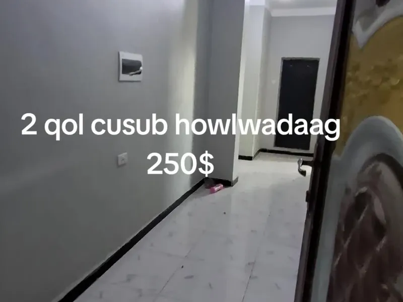 2 Bedroom Apartment in Howl Wadaag, Mogadishu — $250/mo