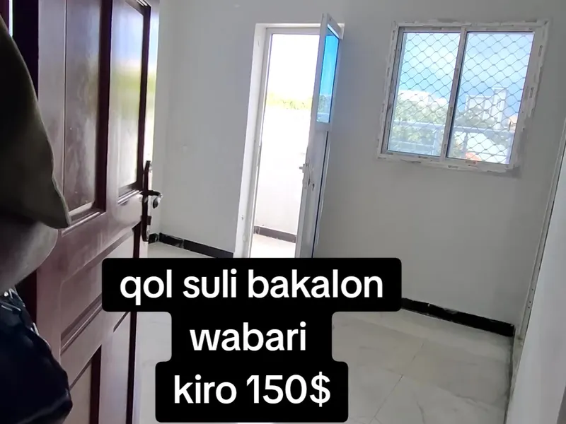 1 Bedroom Apartment in Waberi, Mogadishu — $150/mo