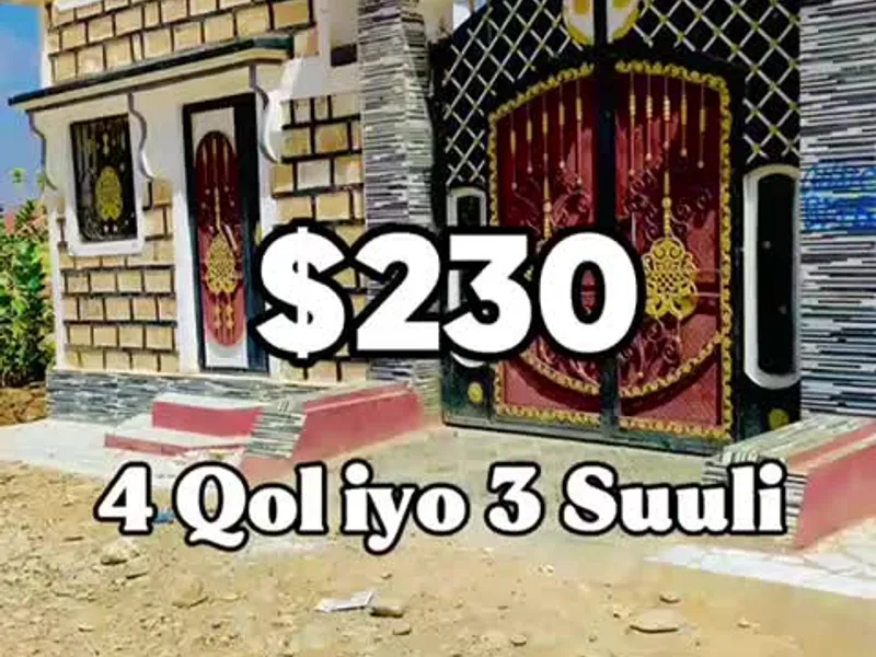 4 Bedroom Villa in 30ka, Garoowe — $230/mo