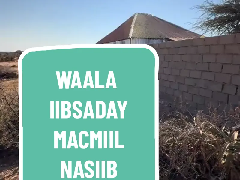 Land in xeedho, Hargeisa — $3,700