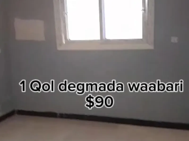 1 Bedroom Apartment in Waberi, Mogadishu — $90/mo